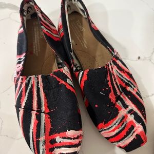 Toms hand painted shoes